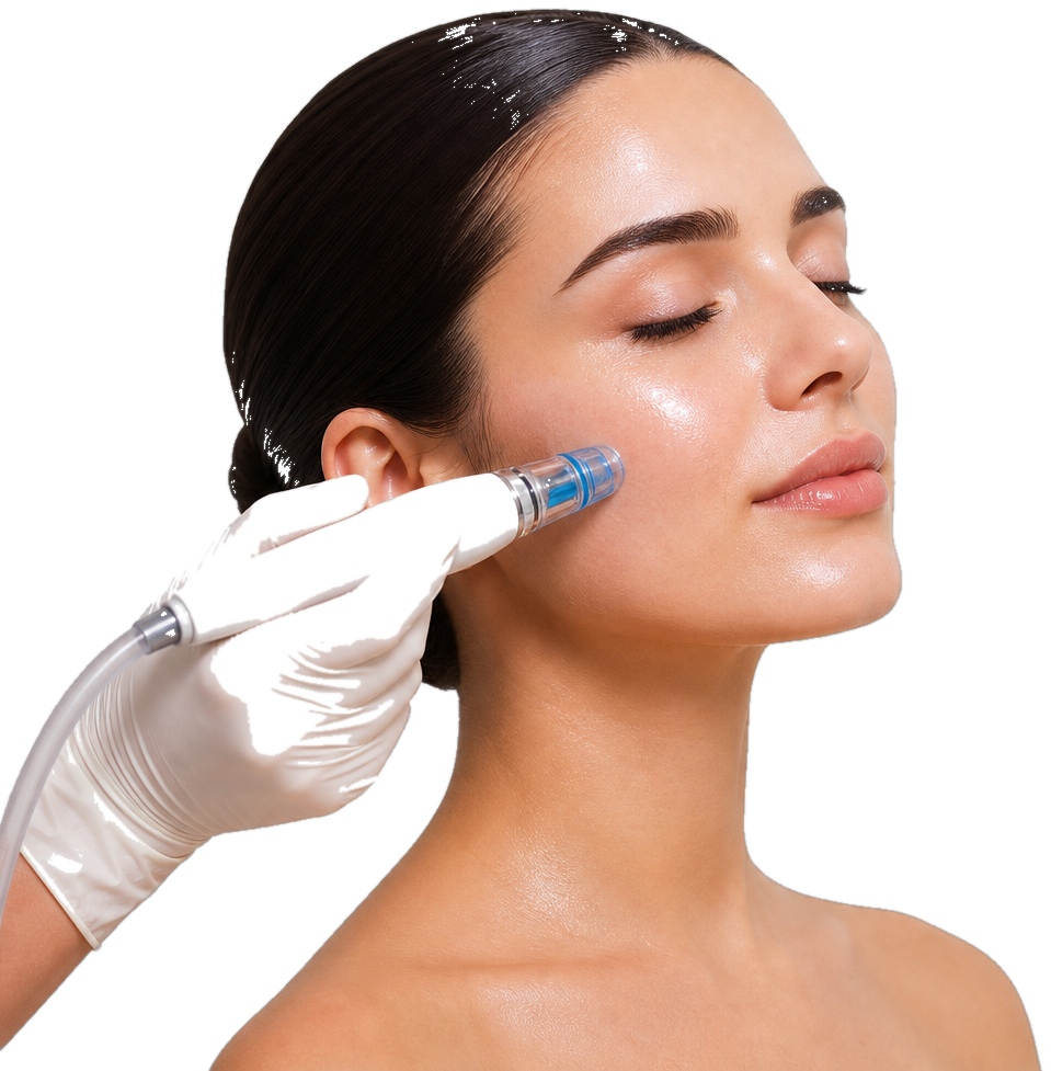 Hydrafacial uygulaması
